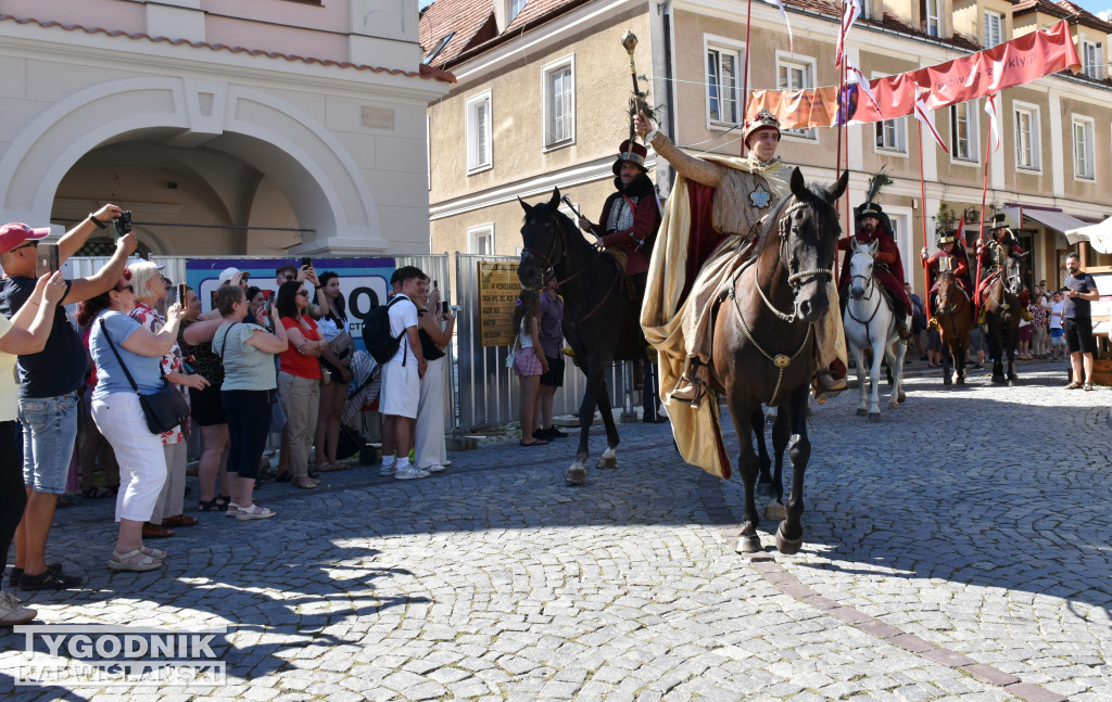 Inscenizacja hołdu pruskiego w Sandomierzu