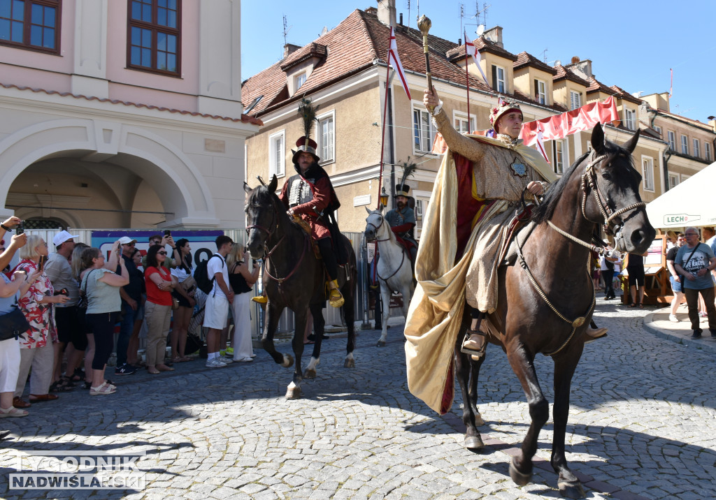 Inscenizacja hołdu pruskiego w Sandomierzu