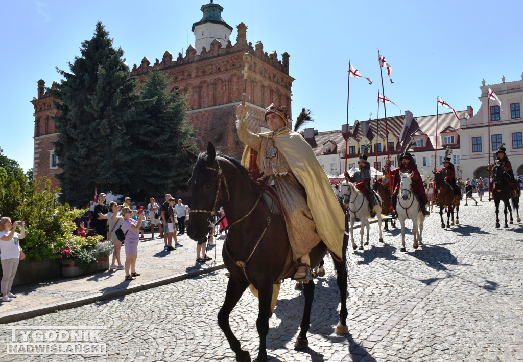 Inscenizacja hołdu pruskiego w Sandomierzu