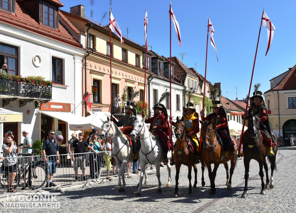 Inscenizacja hołdu pruskiego w Sandomierzu