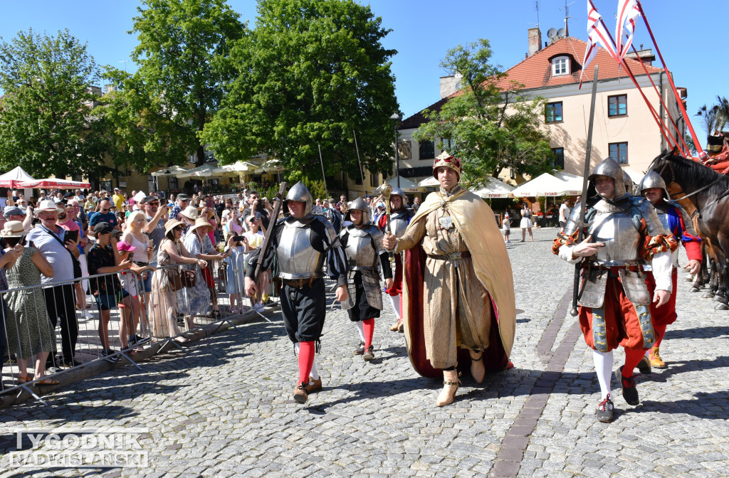 Inscenizacja hołdu pruskiego w Sandomierzu