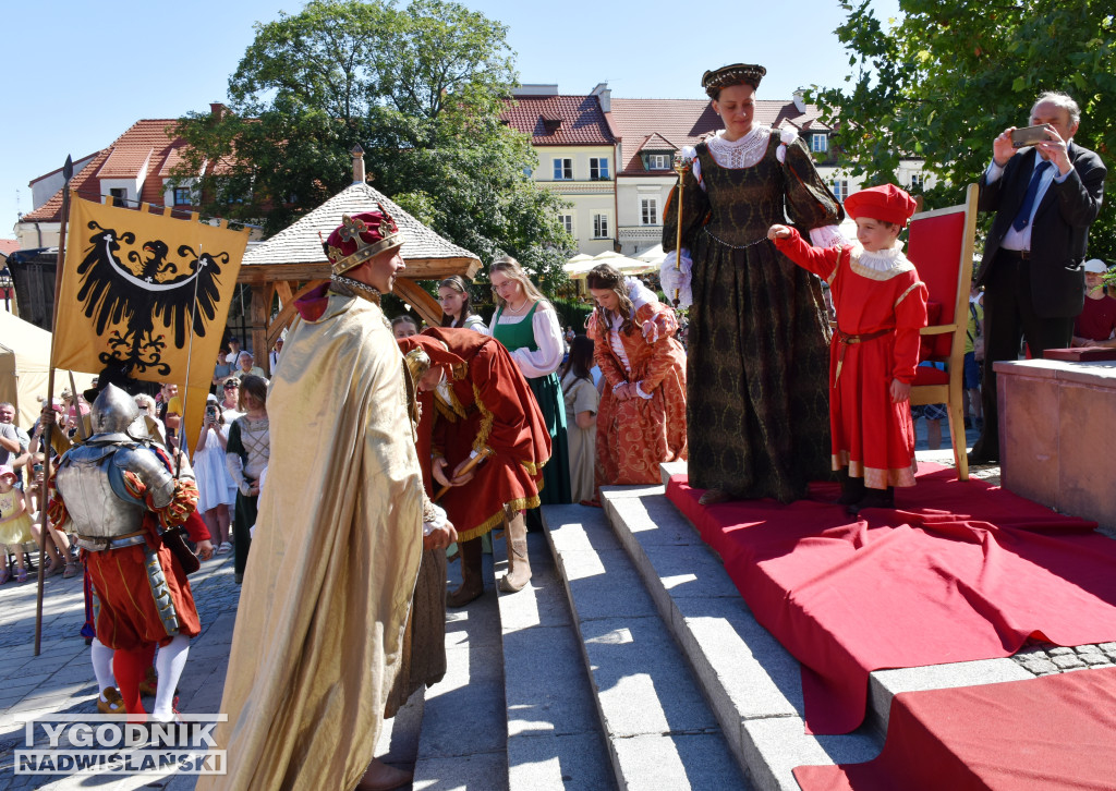Inscenizacja hołdu pruskiego w Sandomierzu