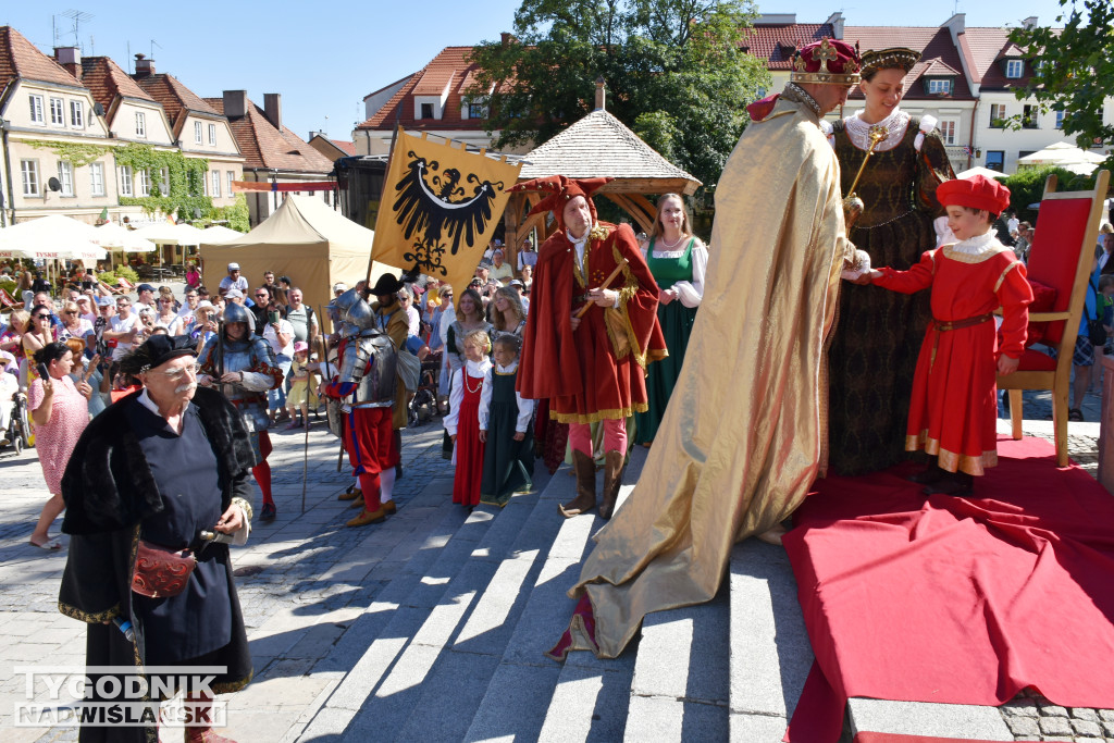 Inscenizacja hołdu pruskiego w Sandomierzu