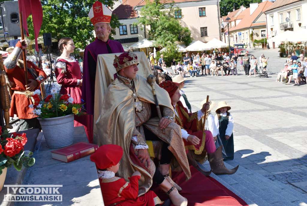 Inscenizacja hołdu pruskiego w Sandomierzu