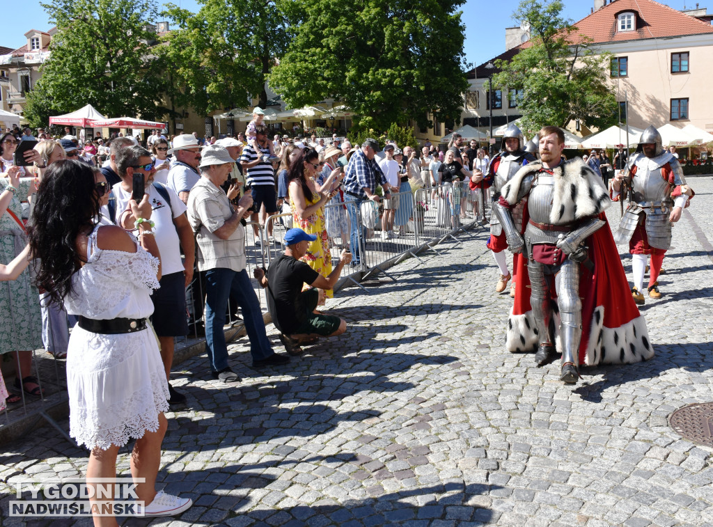 Inscenizacja hołdu pruskiego w Sandomierzu