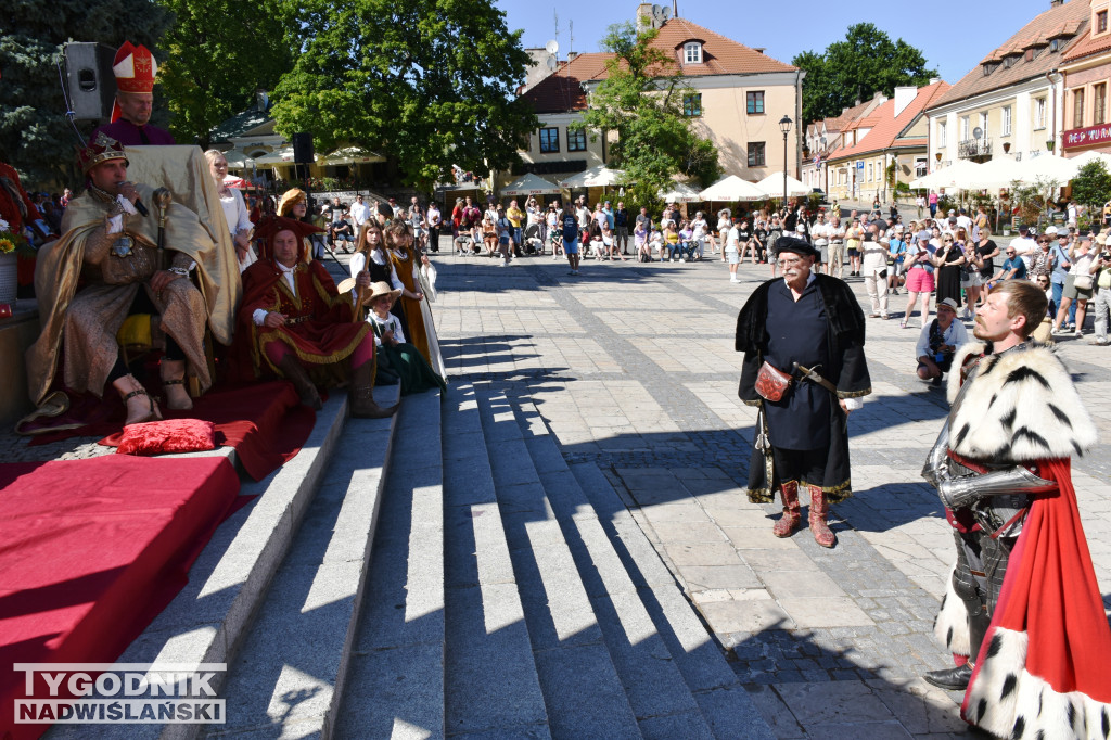 Inscenizacja hołdu pruskiego w Sandomierzu