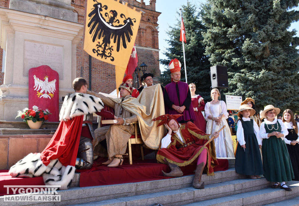 Inscenizacja hołdu pruskiego w Sandomierzu