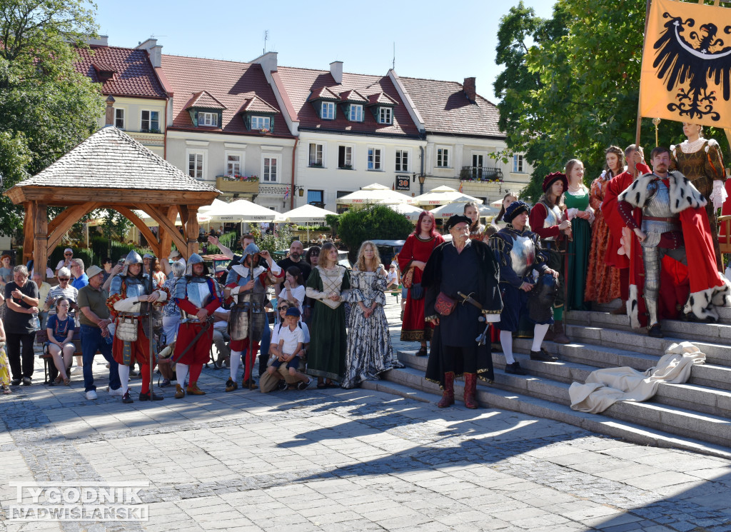 Inscenizacja hołdu pruskiego w Sandomierzu