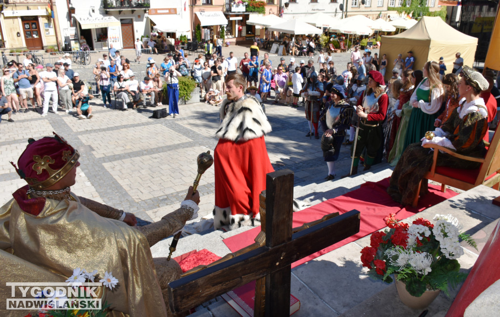Inscenizacja hołdu pruskiego w Sandomierzu