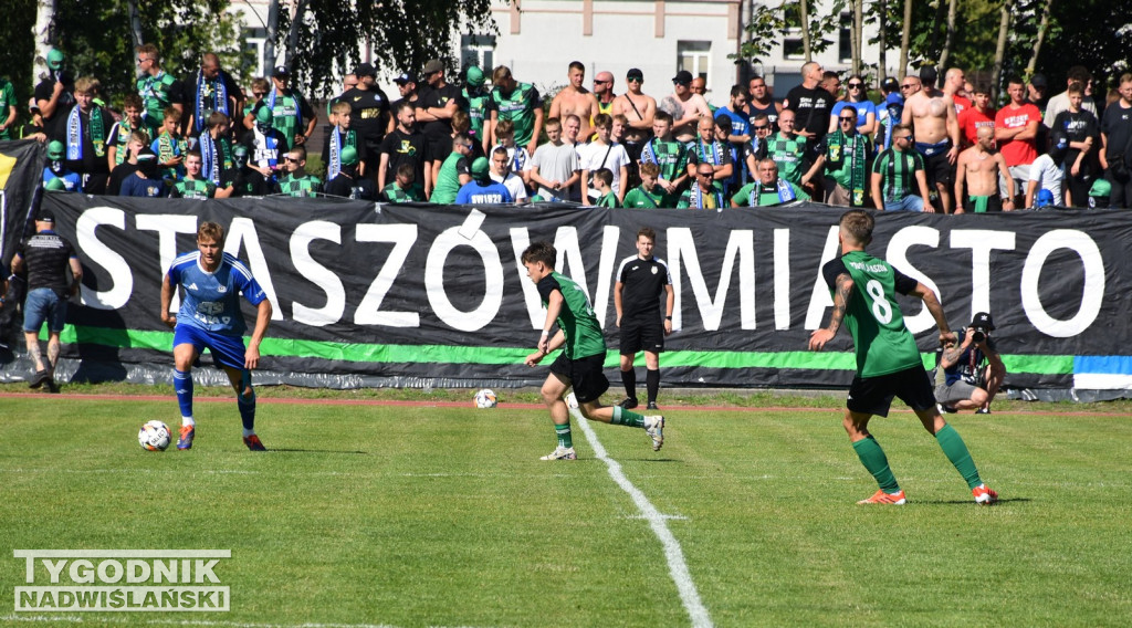 Mecz Pogoni Staszów z Ruchem Chorzów