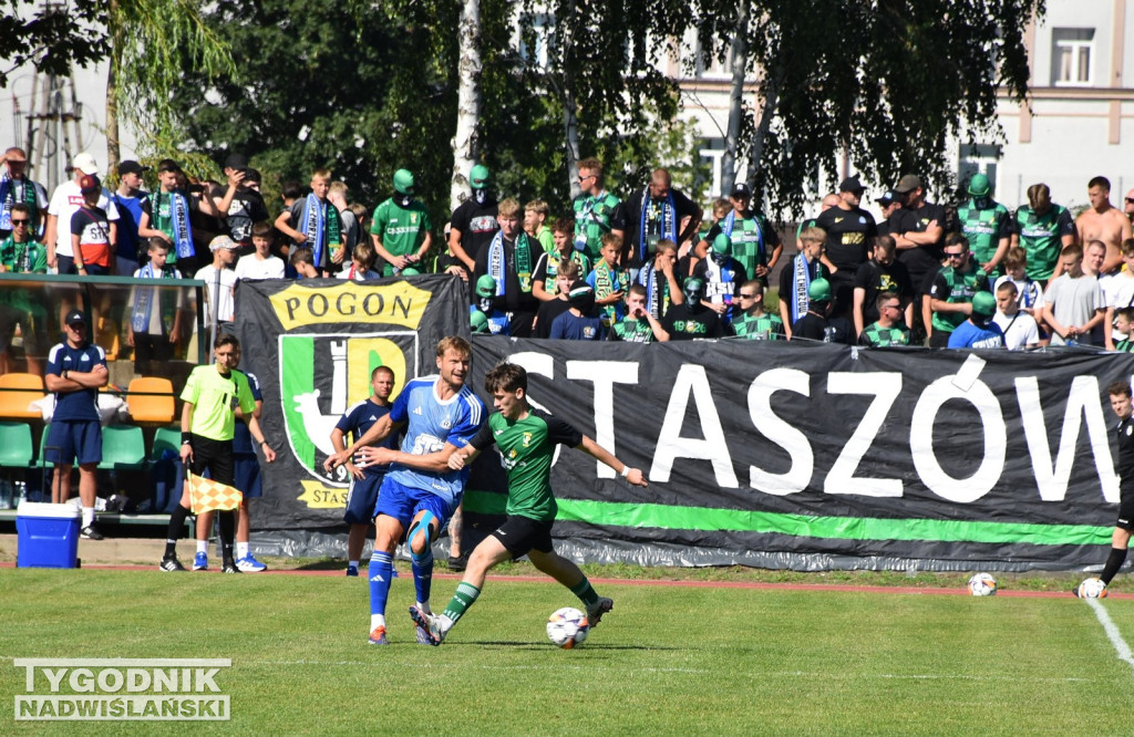 Mecz Pogoni Staszów z Ruchem Chorzów
