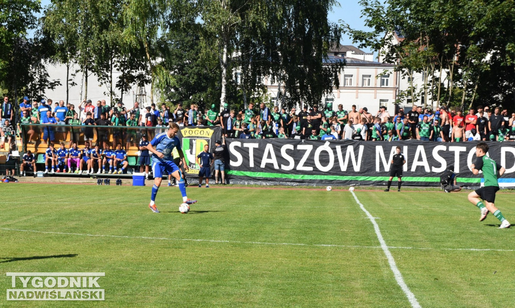 Mecz Pogoni Staszów z Ruchem Chorzów