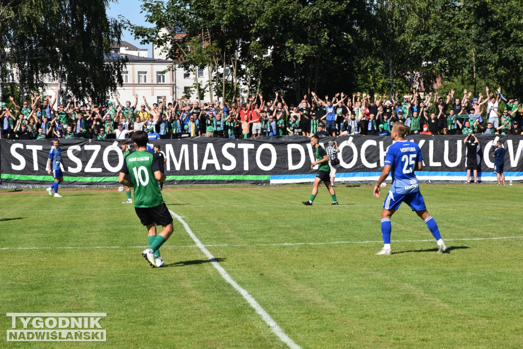 Mecz Pogoni Staszów z Ruchem Chorzów