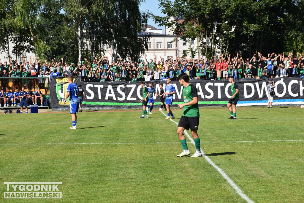 Mecz Pogoni Staszów z Ruchem Chorzów