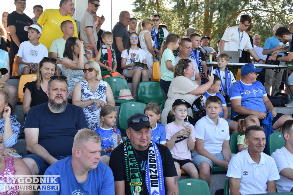Zdjęcia z trybun meczu Pogoni Staszów z Ruchem Chorzów