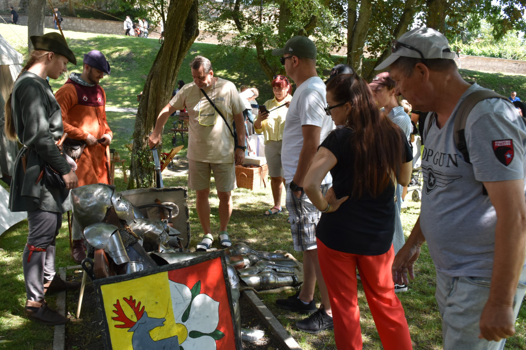 Historyczne obozowisko w Sandomierzu