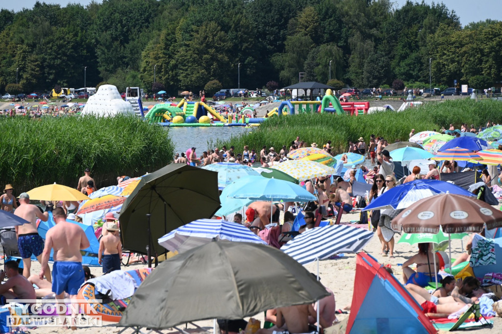 Tłumy nad Jeziorem Tarnobrzeskim - 6 lipca 2025