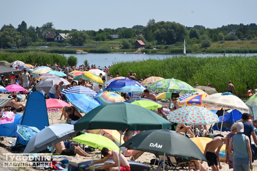 Tłumy nad Jeziorem Tarnobrzeskim - 6 lipca 2025