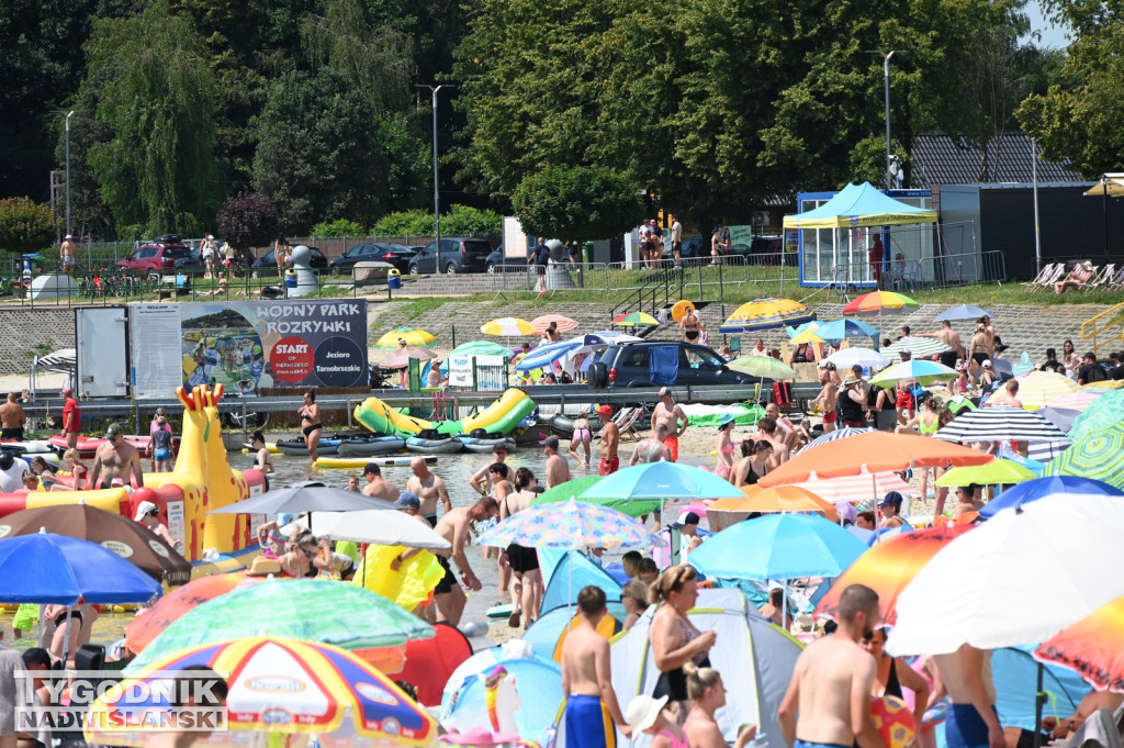 Tłumy nad Jeziorem Tarnobrzeskim - 6 lipca 2025