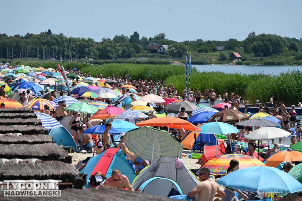 Tłumy nad Jeziorem Tarnobrzeskim - 6 lipca 2025