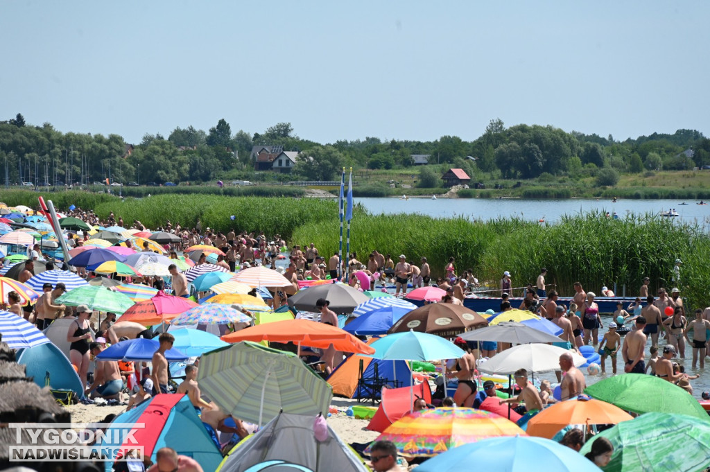 Tłumy nad Jeziorem Tarnobrzeskim - 6 lipca 2025