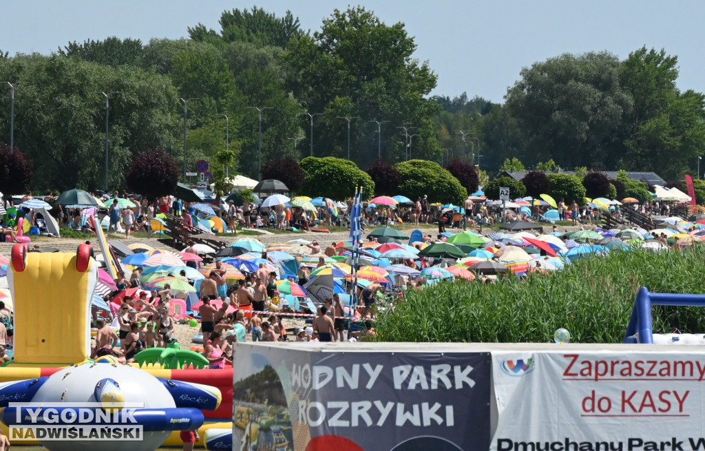 Tłumy nad Jeziorem Tarnobrzeskim - 6 lipca 2025