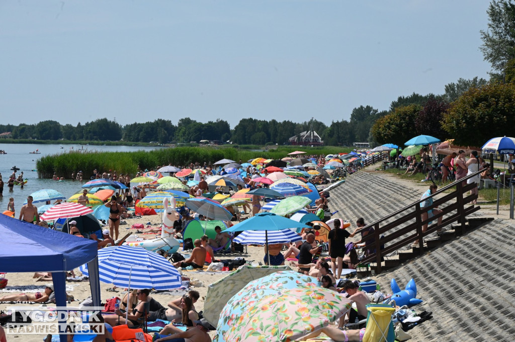 Tłumy nad Jeziorem Tarnobrzeskim - 6 lipca 2025