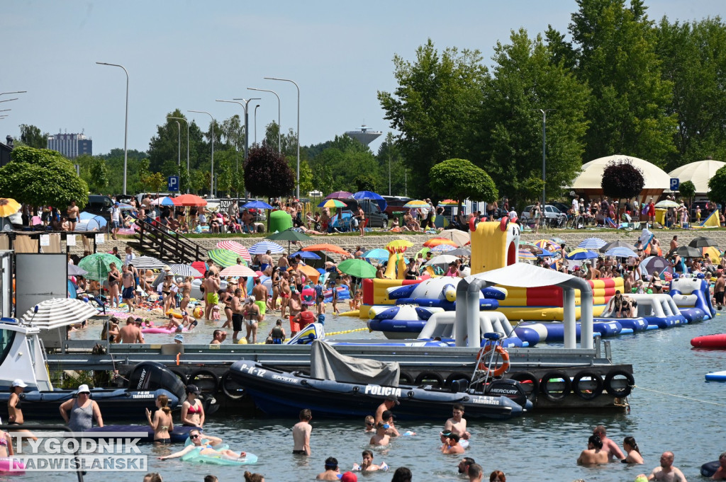 Tłumy nad Jeziorem Tarnobrzeskim - 6 lipca 2025