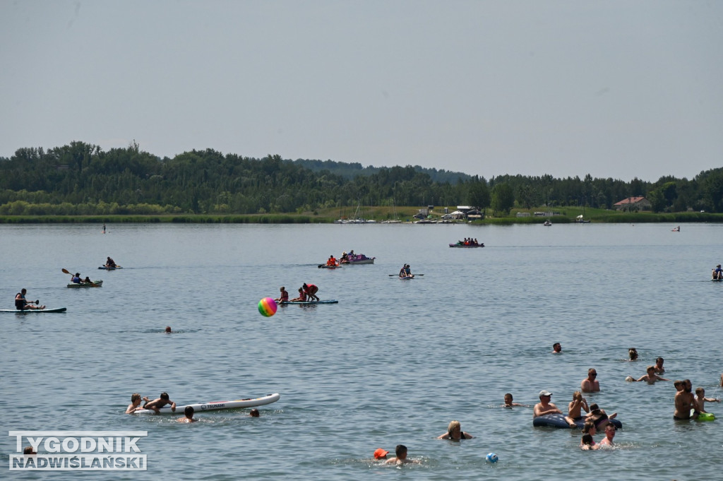 Tłumy nad Jeziorem Tarnobrzeskim - 6 lipca 2025