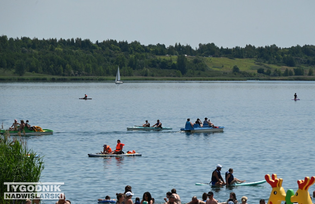 Tłumy nad Jeziorem Tarnobrzeskim - 6 lipca 2025