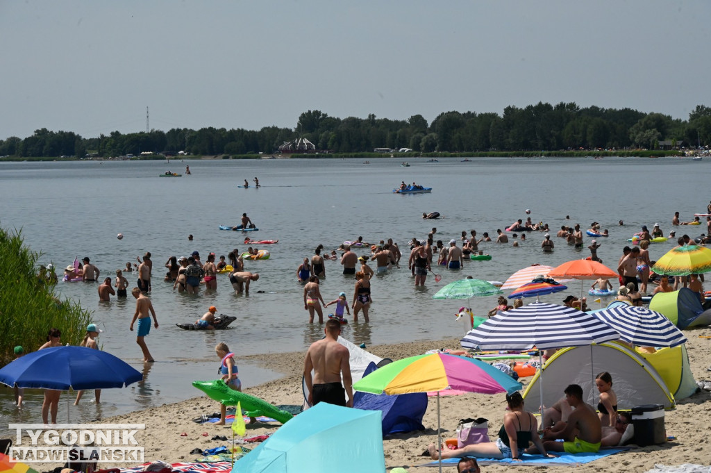 Tłumy nad Jeziorem Tarnobrzeskim - 6 lipca 2025