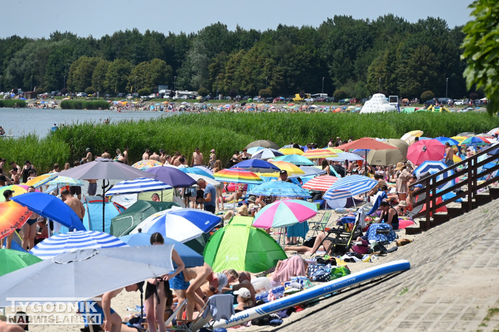 Tłumy nad Jeziorem Tarnobrzeskim - 6 lipca 2025