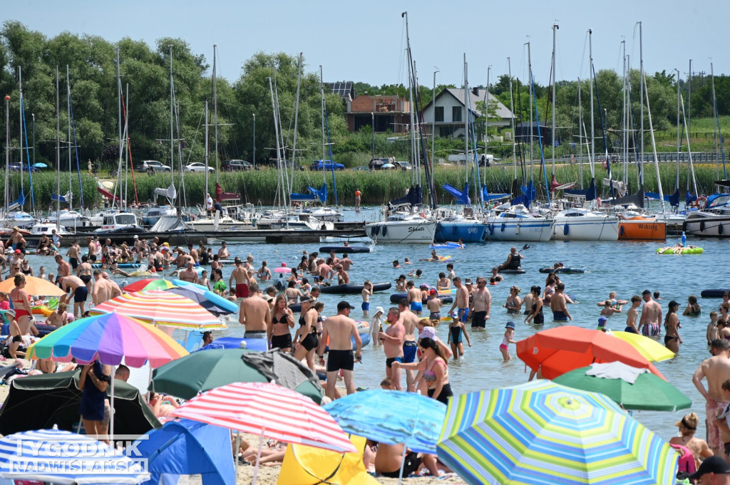 Tłumy nad Jeziorem Tarnobrzeskim - 6 lipca 2025