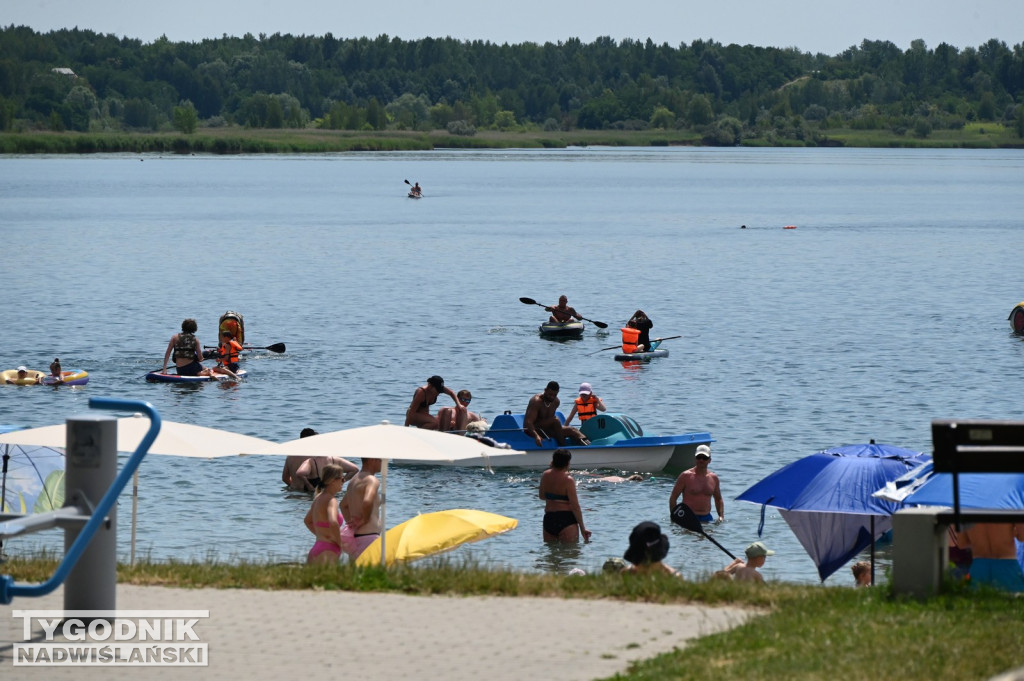 Tłumy nad Jeziorem Tarnobrzeskim - 6 lipca 2025