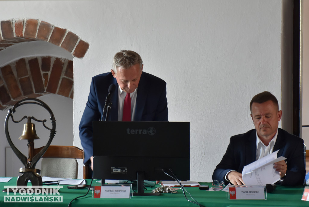 Sesja nadzwyczajna Rady Miasta Sandomierza 07.07.