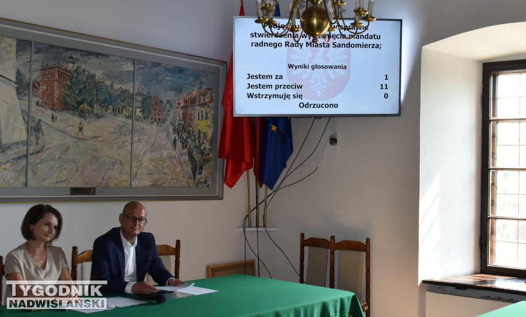 Sesja nadzwyczajna Rady Miasta Sandomierza 07.07.