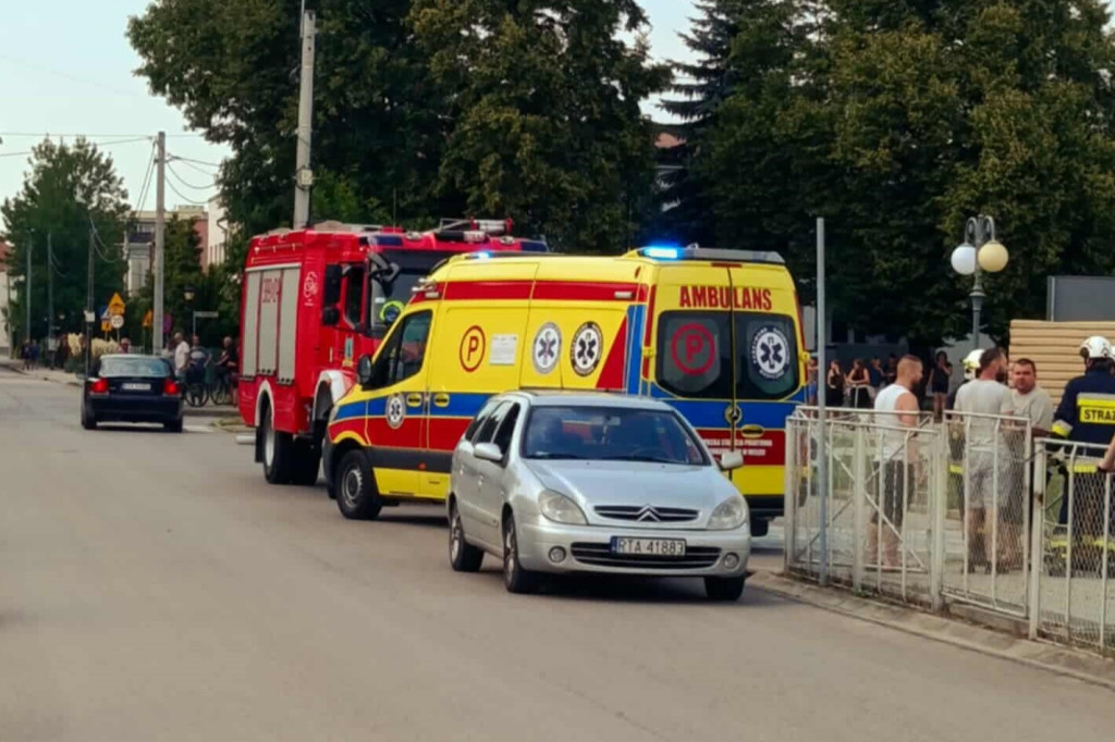 Wybuch w Skopaniu