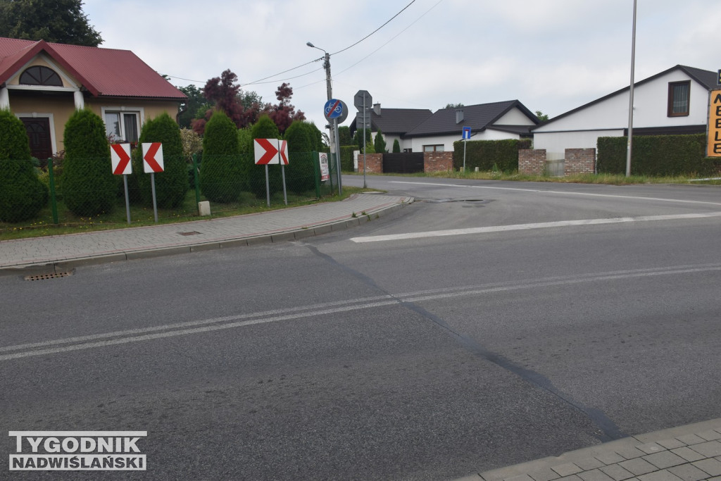Skrzyżowanie ul. Mickiewicza w Tarnobrzegu