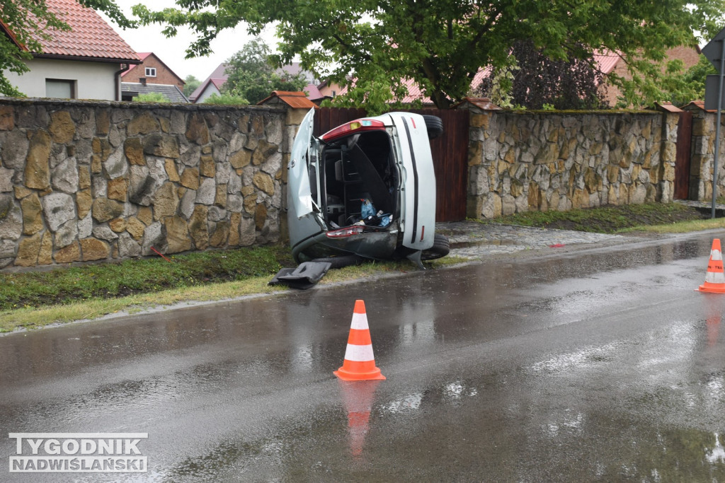 Wypadek w Chmielowie (09.07.25 r.)