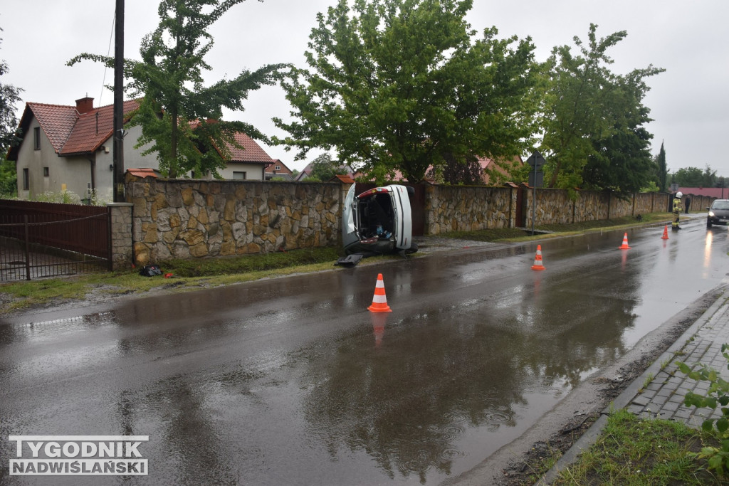 Wypadek w Chmielowie (09.07.25 r.)