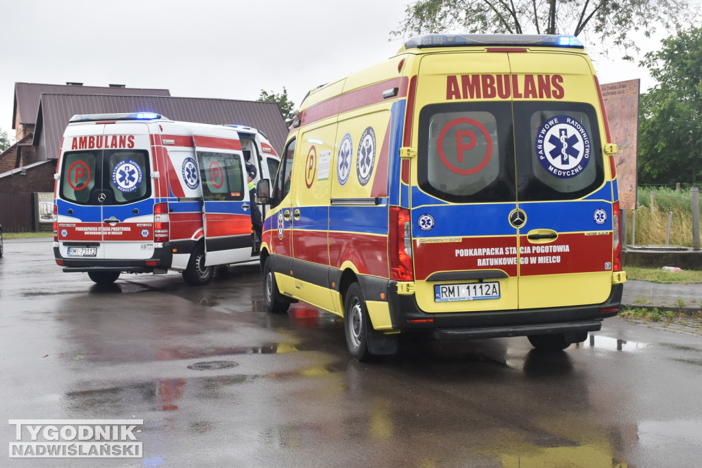 Wypadek w Chmielowie (09.07.25 r.)