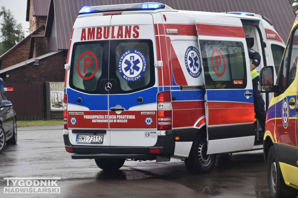 Wypadek w Chmielowie (09.07.25 r.)