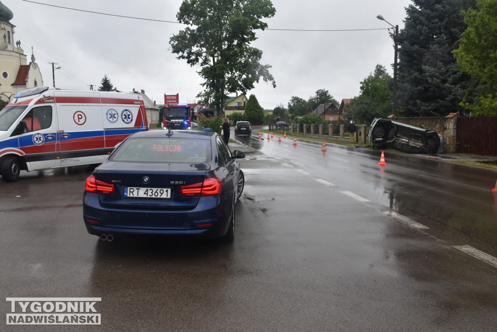 Wypadek w Chmielowie (09.07.25 r.)