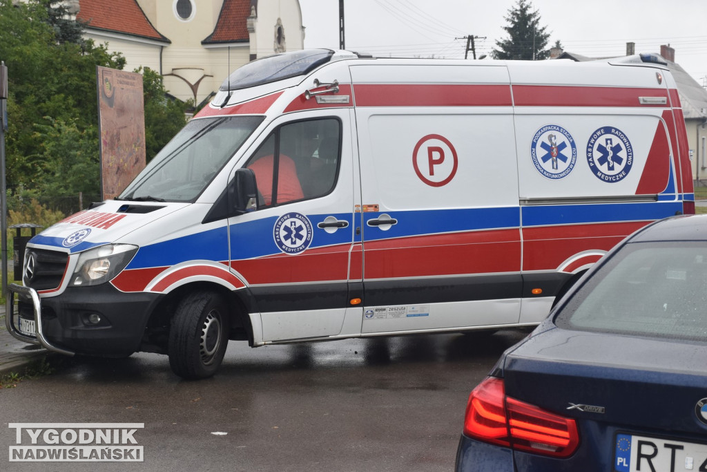 Wypadek w Chmielowie (09.07.25 r.)