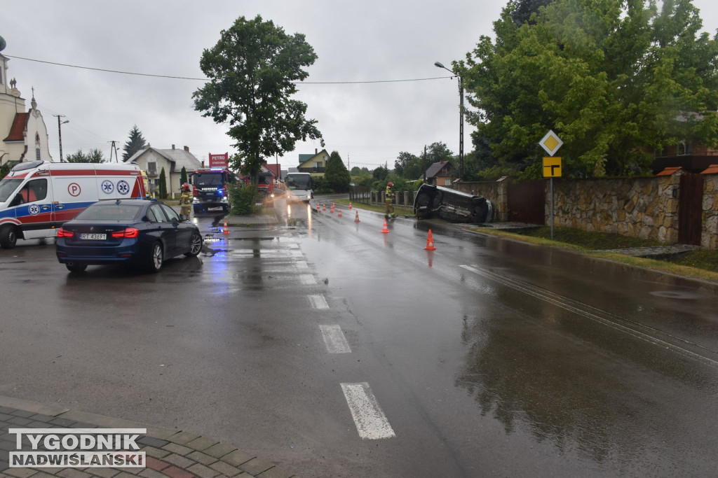 Wypadek w Chmielowie (09.07.25 r.)