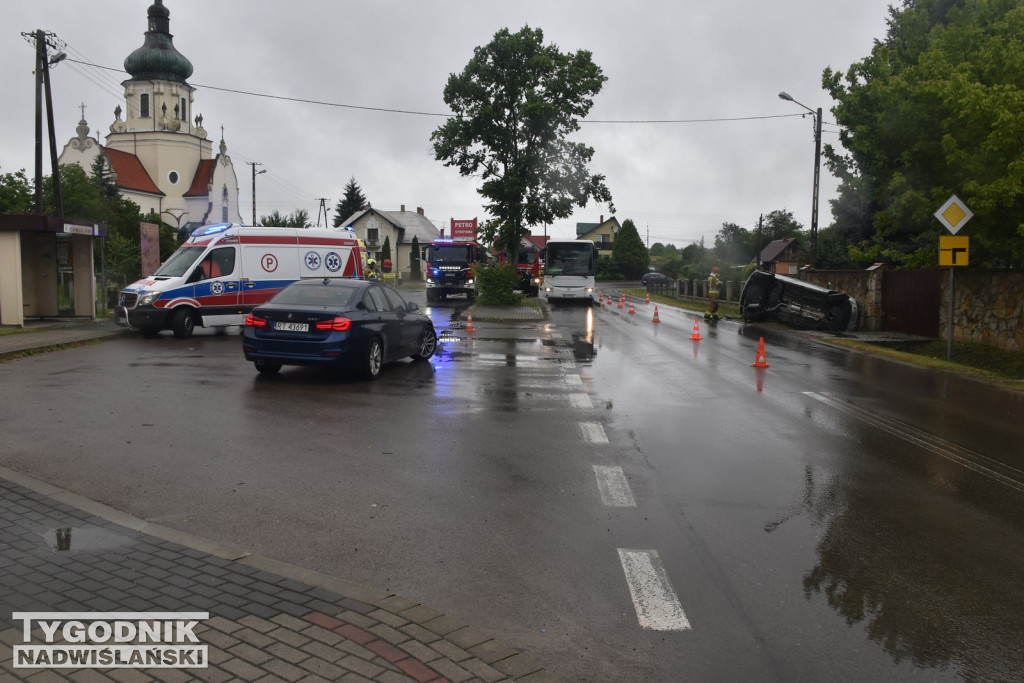 Wypadek w Chmielowie (09.07.25 r.)