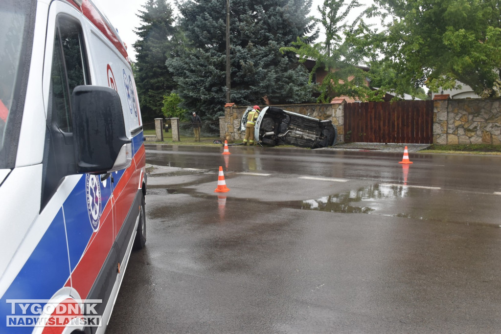 Wypadek w Chmielowie (09.07.25 r.)