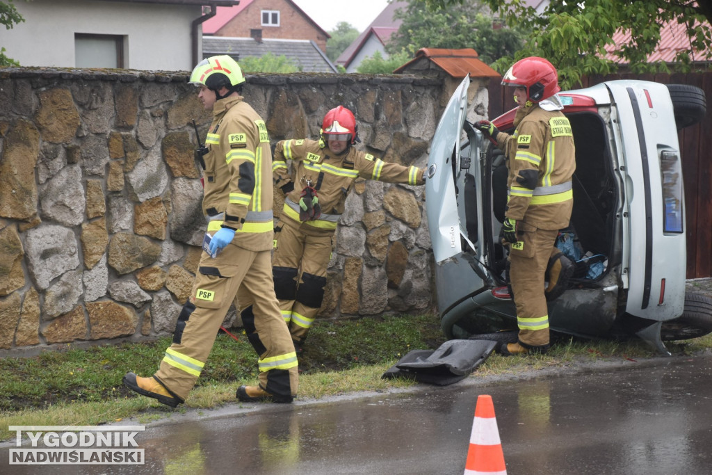 Wypadek w Chmielowie (09.07.25 r.)