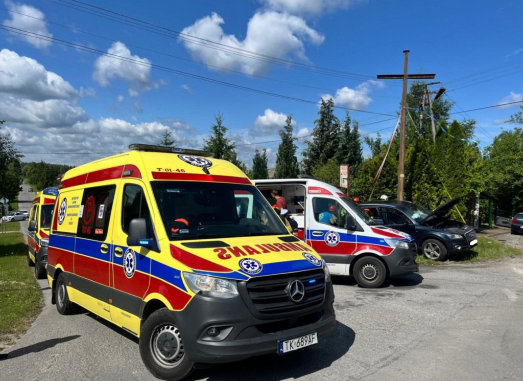 Groźny wypadek pod Staszowem
