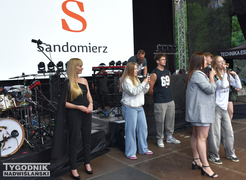 Tymek i Kamil Bednarek na Dniach Sandomierza